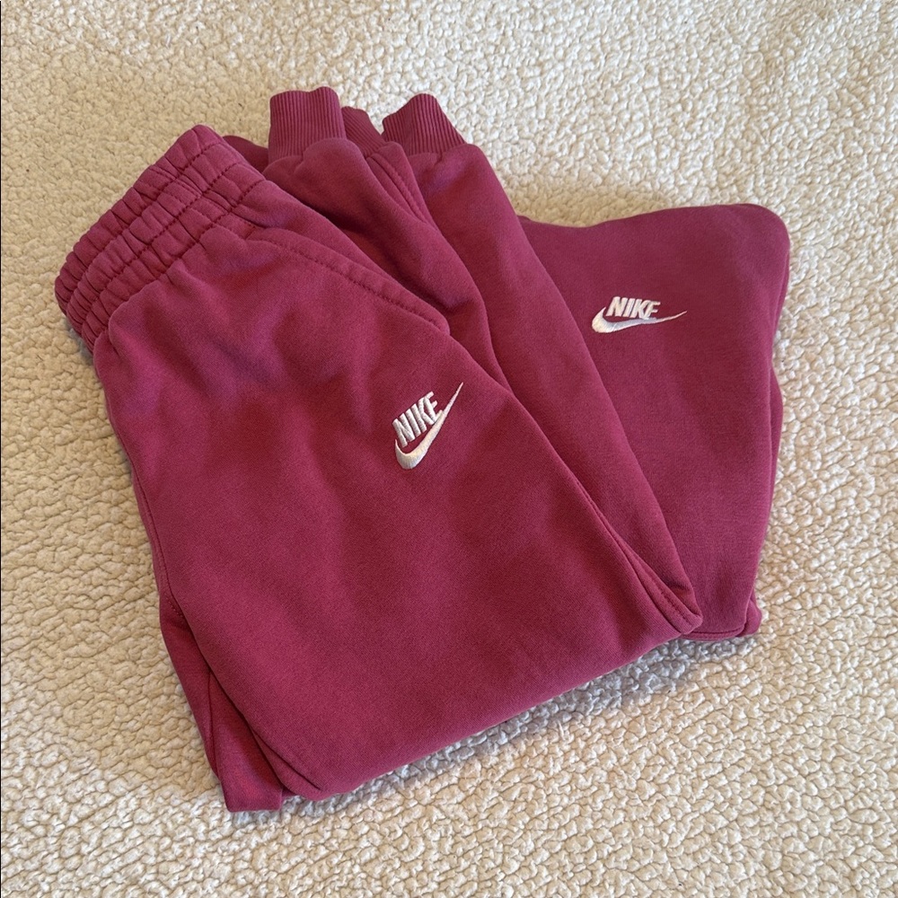Nike Kids Burgundy Sweat Set
